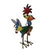Thanksgiving Metal Rooster Statue Garden Rooster Statue Ornament Outdoor Decoration Ornament