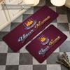 West Ham United F (1) Personalisierte Flanellmatte Anti-Rutsch Küchenbodenmatte für Heimküchen-Dekor Geschenk