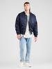Winter Jacket Alpha Industries MA-1 ZH Back EMB (138105) Ultra Navy