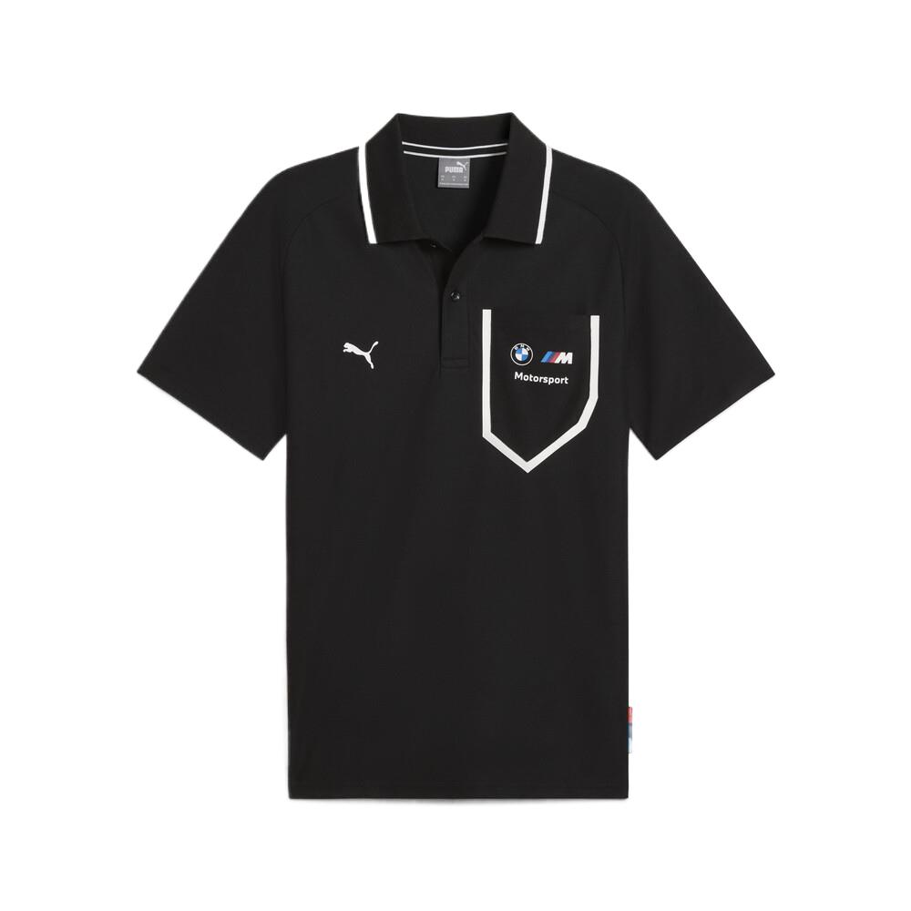 Puma X Bmw Motorsport Pocket Casual Comfortable Versatile Short Sleeve Polo Shirt Men tops 630627-01 M
