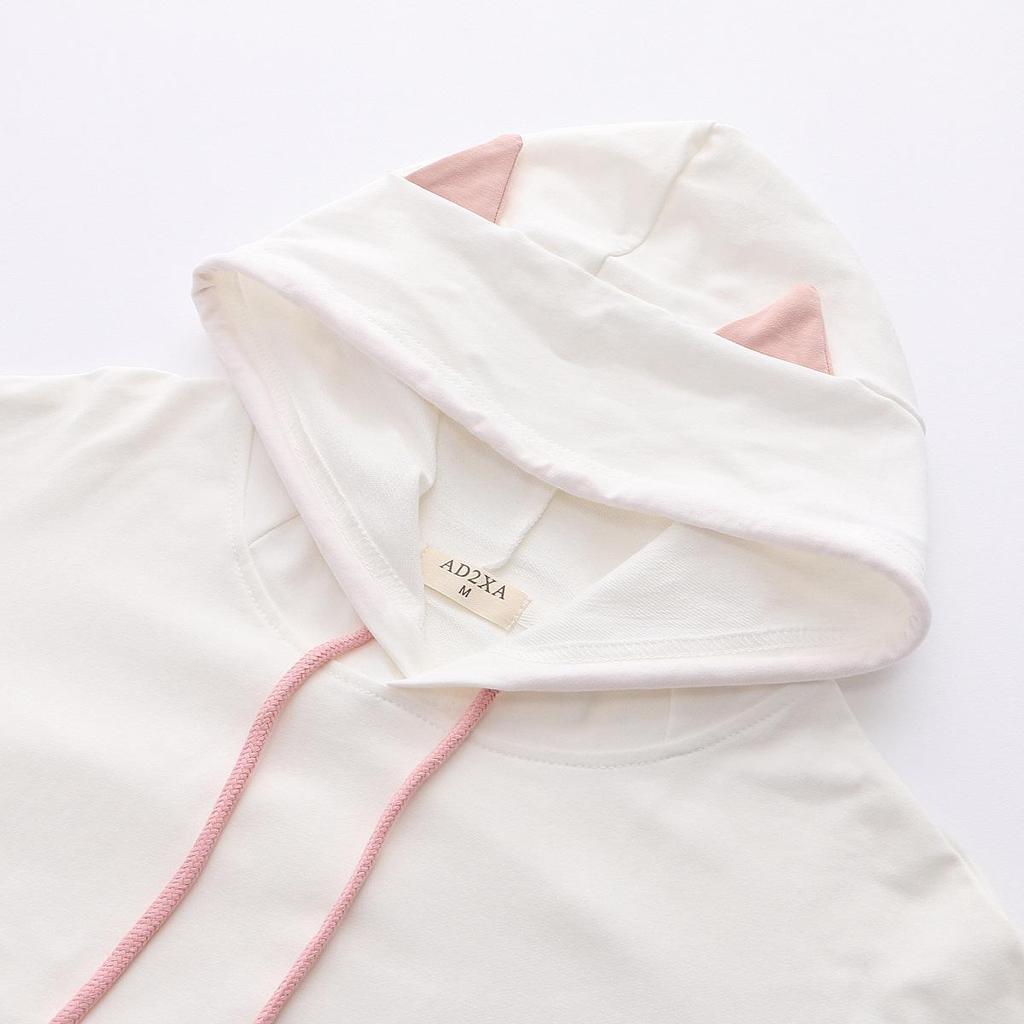 Hanorac Anime Horns Hanorac pentru studenți pentru femei Hanorac pentru studenți, cu buzunar mare, imprimat