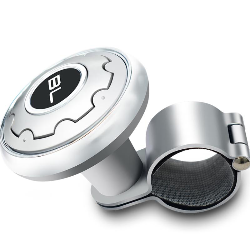 Universal Car Steering Wheel Booster Ball Control Handle Easy To Install Metal Auto Auxiliary Booster Spinner Rotation Anti-Slip