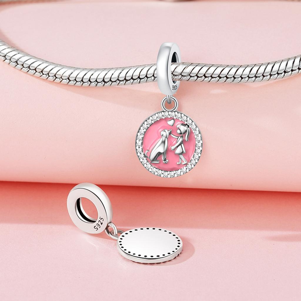 Bead Components Copper Metal Charm Bead Components Authentic Original Girl's Cute Pet Claw Charm Bead Component Pendant Bead Component Bead