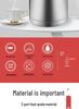 European Style Double-Layer Stainless Steel Vacuum Thermos - Hotel & Restaurant Tea/Warming Kettle