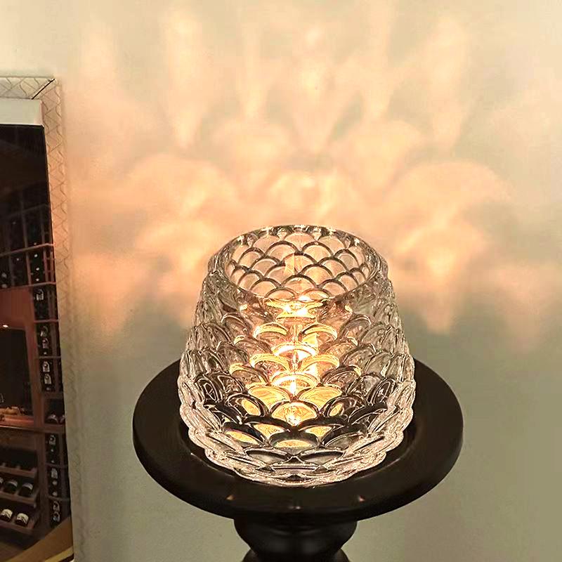 Luxury Crystal Glass Candlestick for Elegant Candlelight Dinner Atmosphere