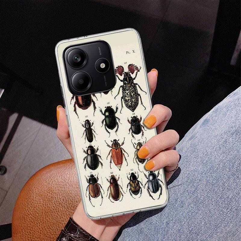 Bugs Bees Scientific Decomposition Phnoe Case for Phnoe Case for Xiaomi Redmi Note 15 14 14S 13 Pro Plus 12 12S 11S 11E 10S 10 1