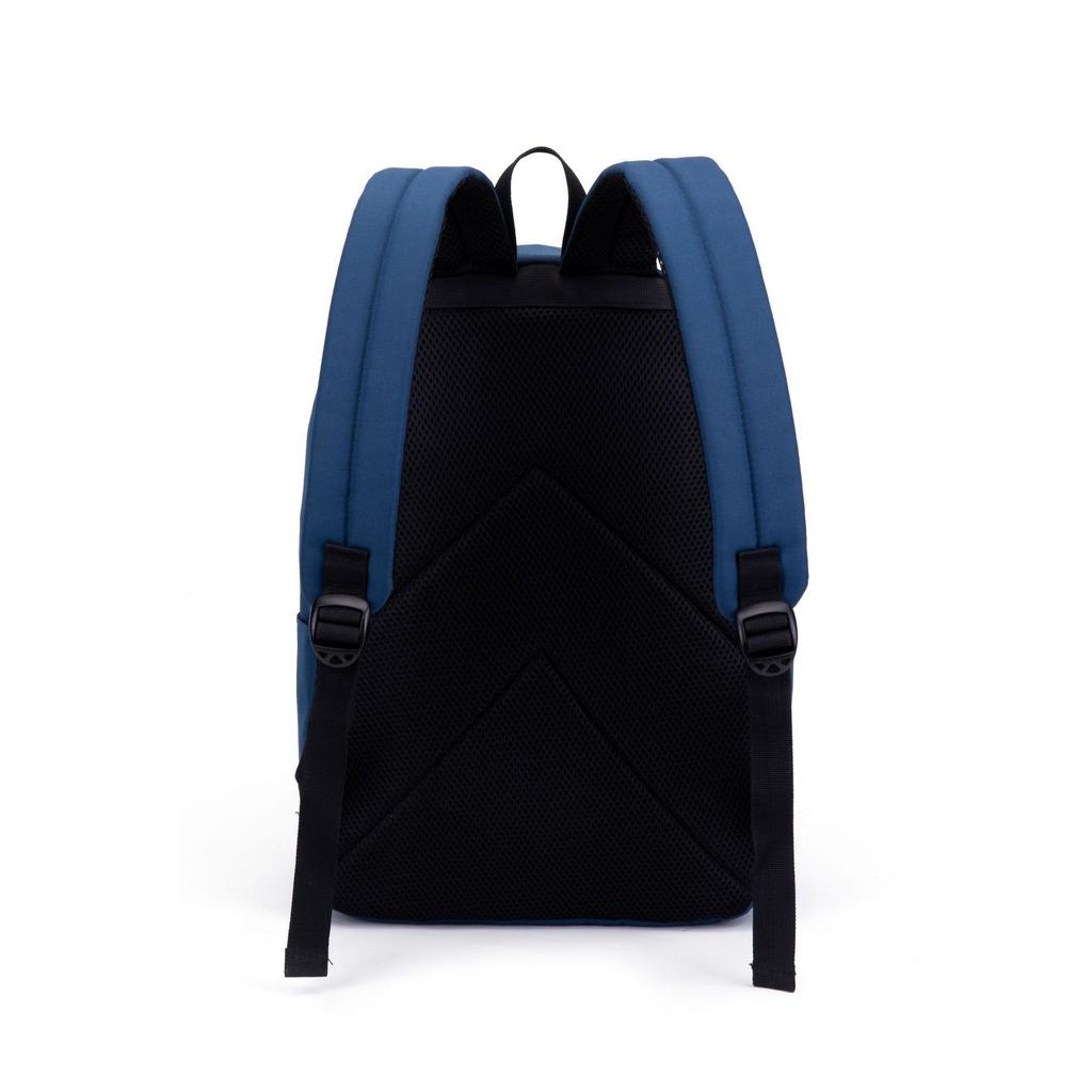 Backpack Men'S And Women'S Inch Backpack Zipper Solid Color