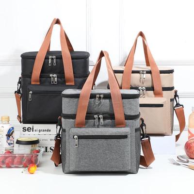 Isolierte Outdoor Picknick- & Lunch-Umhängetasche