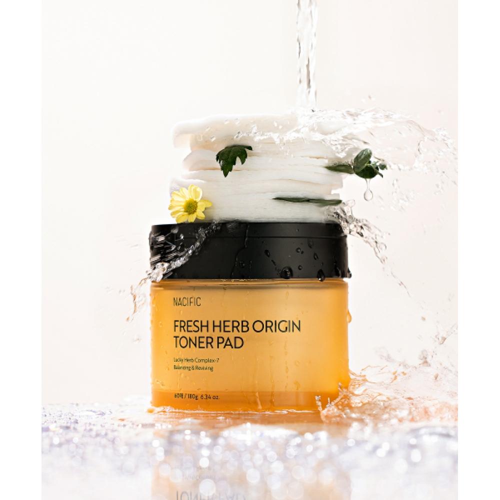 Nacific Fresh Herb Origin Toner Pads 60pcs 180g NONE