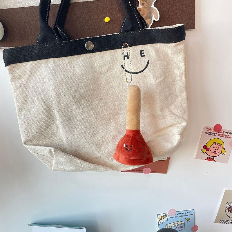 Záchodová zátka Plyšová panenka Klíčenka Kreslený Záchodový píst Náplň Vycpané panenky Klíčenka Přívěsek Batoh Přívěsky Taška Dekor Dárky