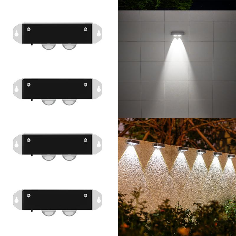 Xiaomi 4PCS, Solar LED Lights, Outdoor Lights, Smart Light Sensor with Automatic On/Off, Garden Lights, Pathway Lights