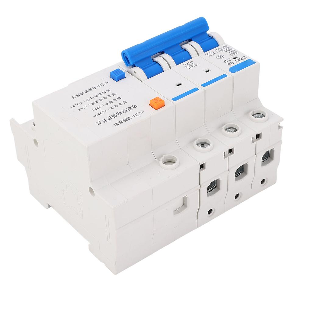 Motor Phase Loss Protection Switch Rail Type 3P Phase Loss Protector for Pump Air Blower 32A 380V