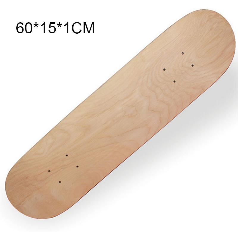 7-9 lager lönn skateboarddäck dubbel rocker mini cruiser dansskateboards naturligt lönnträ skatebräda hög elasticitet