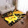 Yellow Cartoon Style Rabbit Character Printed Carpet Decor Suitable for Use As an Anti-slip for Living Room Bedroom Sofas
