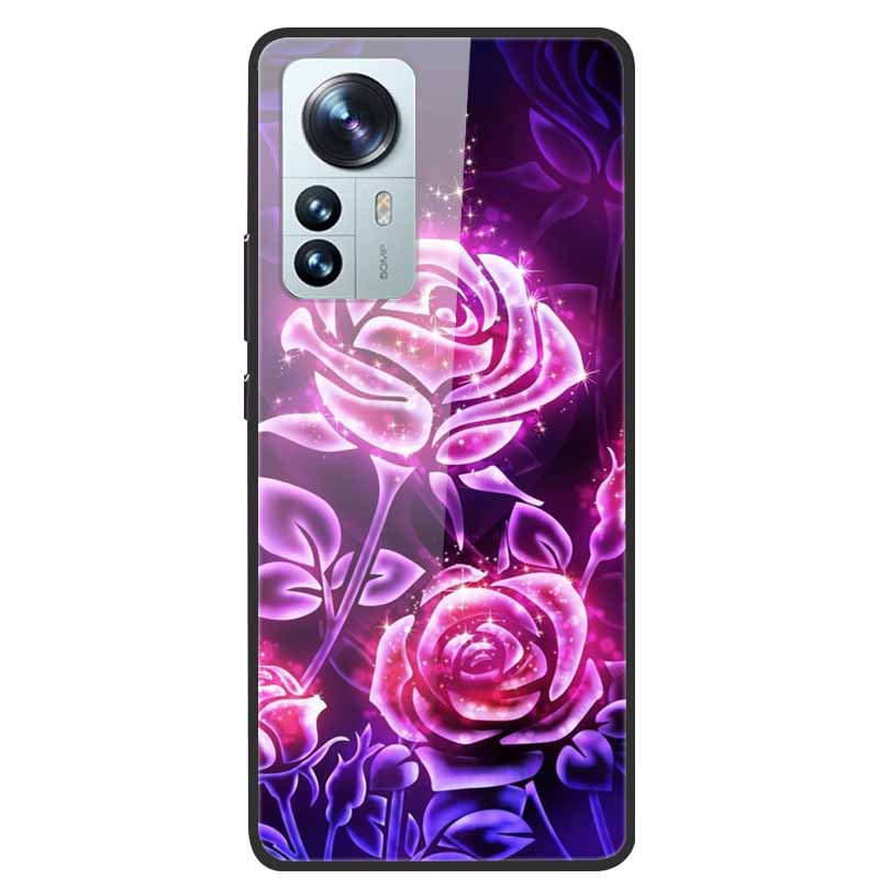 Tempered Glass Cases For Xiaomi 12T 5G Case Hard Phone Back Cover for Xiaomi 12T Pro Protection Shells Mi 12 T 12TPro 2022 Cool