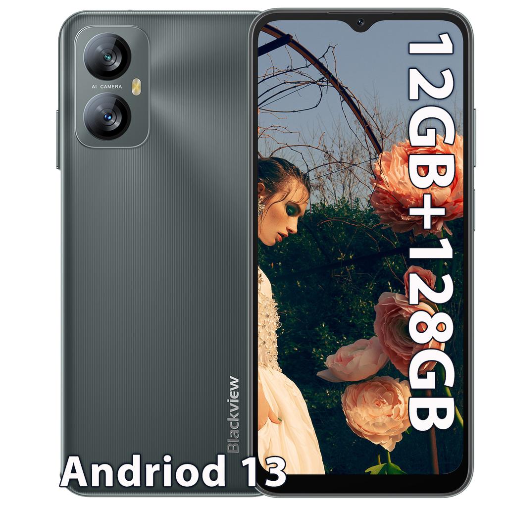 Blackview A52 Pro New Smartphone 4GB 128GB 6.5 Inch Android 13 Cellphone 5180mAh Dual 4G 13MP Rear Cameras Mobile Phone