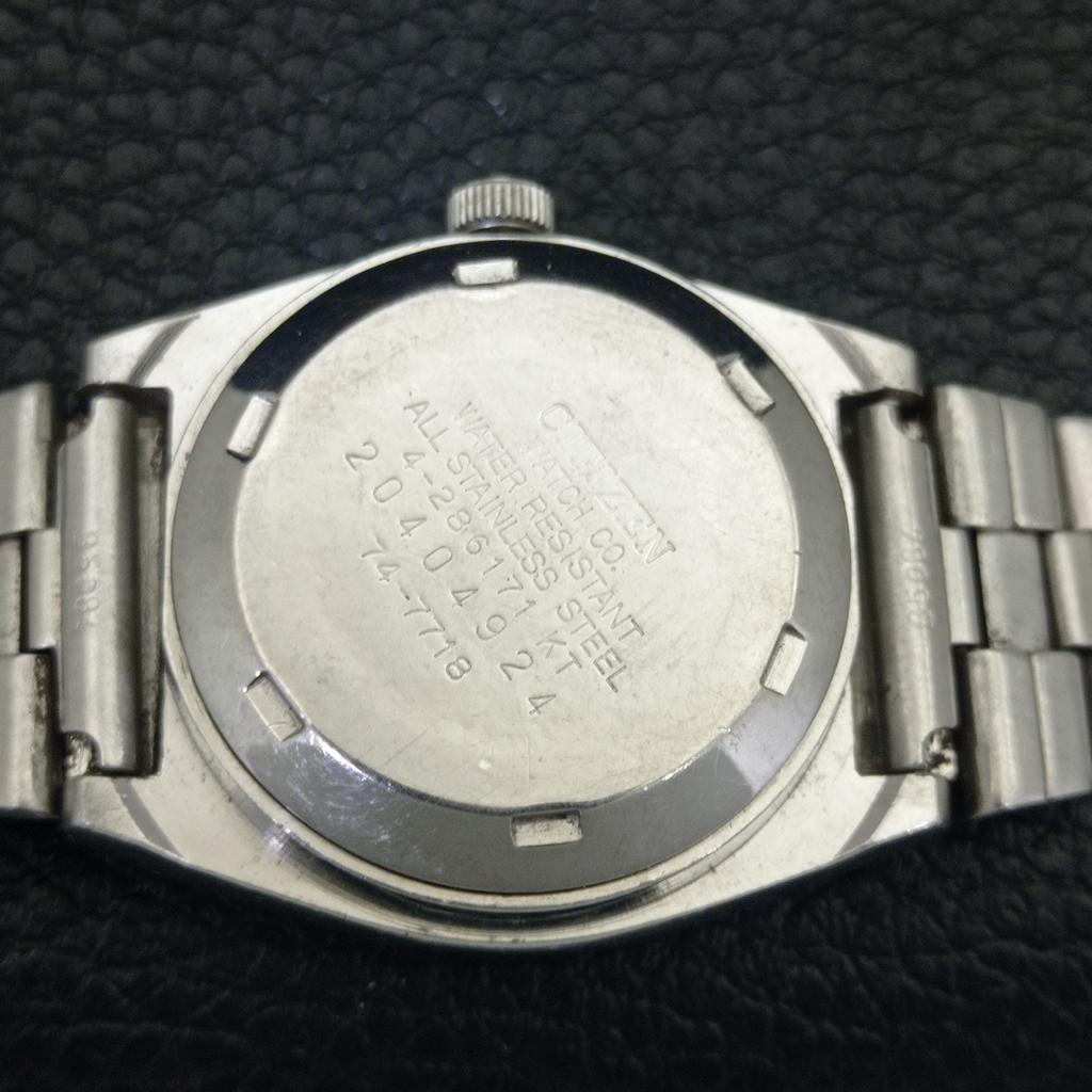 Citizen AUTOMATIC JAPAN 6650A WOMENS VINTAGE ORIGINAL DIAL WATCH A704231-1