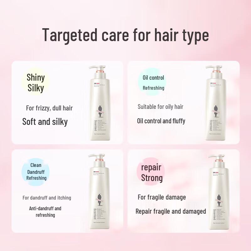 Adolph Luminous Hair Care & Body Wash 3-Piece Set