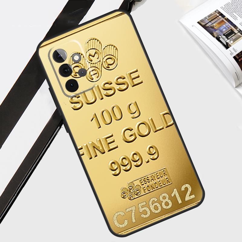 Switzerland Fine Gold Case For Samsung Galaxy A06 A56 A36 A26 A16 A54 A34 A14 A12 A22 A32 A52 A13 A53 A15 A35 A55