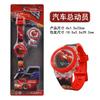 Children's luminous light-emitting primary school students cute cartoon doll electronic quartz watch kindergarten toy supply