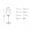 Shangqi Crystal Glass Bordeaux Wine Glasses (Set of 2)