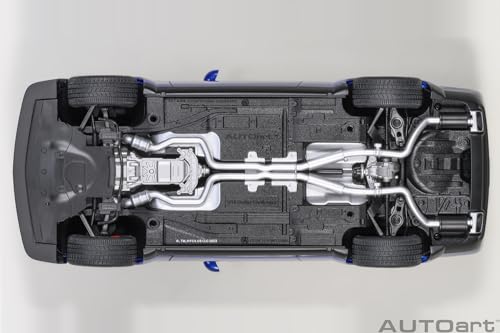 AUTOart 1/18 Scale Dodge Challenger R/T Scat Pack Widebody 2022 Indigo Blue/Metallic Blue Finished Model