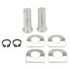 9Pcs Motorcycle Foot Pedal Peg Screw Kit for Dyna Sportster 883 1200 Footrest Pads Bolt Set Motorbike Repair Accessories