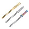 3pcs 3mm Nail Mandrel Stainless Steel Manicure Pedicure Mandrel Rods Sanding Bands Shaft