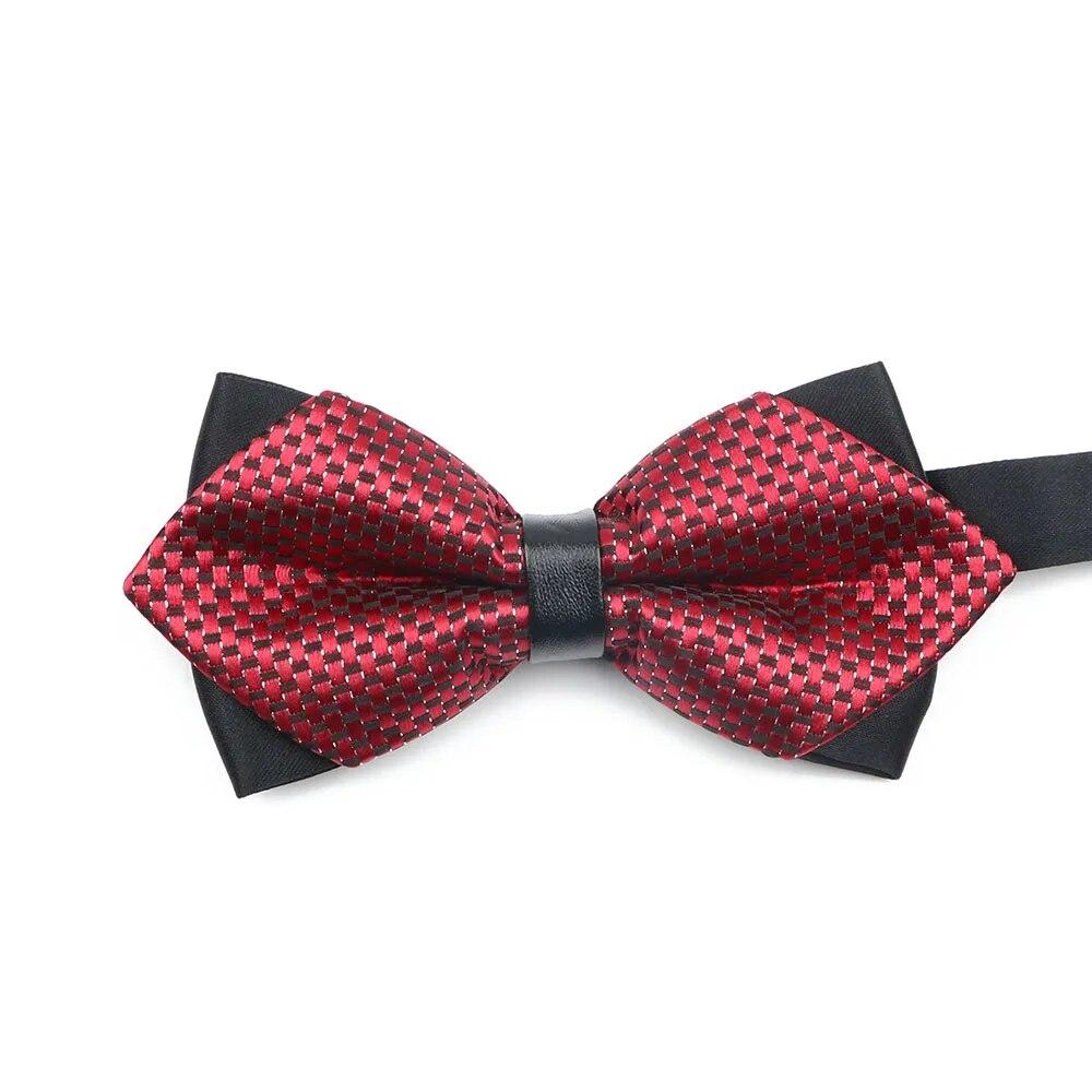 Men Bow Ties Groom Wedding Fashion Adjustable Tuxedo Bowtie Business Colorful Neckties