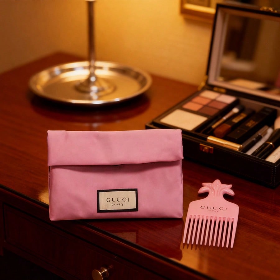 Sminkväska för kvinnor, lämplig att ge som gåva under festivaler. Den kan presenteras som en gåva till din flickvän eller vänner.