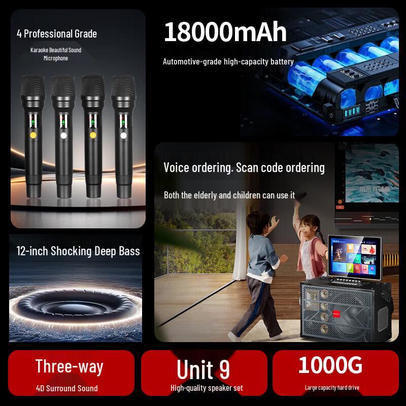 AIWA AI280 Portable KTV Speaker System