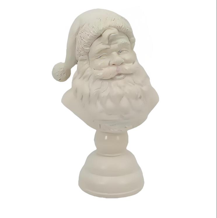 Zasilana bateryjnie świecąca choinka z kolorowymi światełkami i żywicznymi ozdobami - Idealna do dekoracji świątecznych na biurko