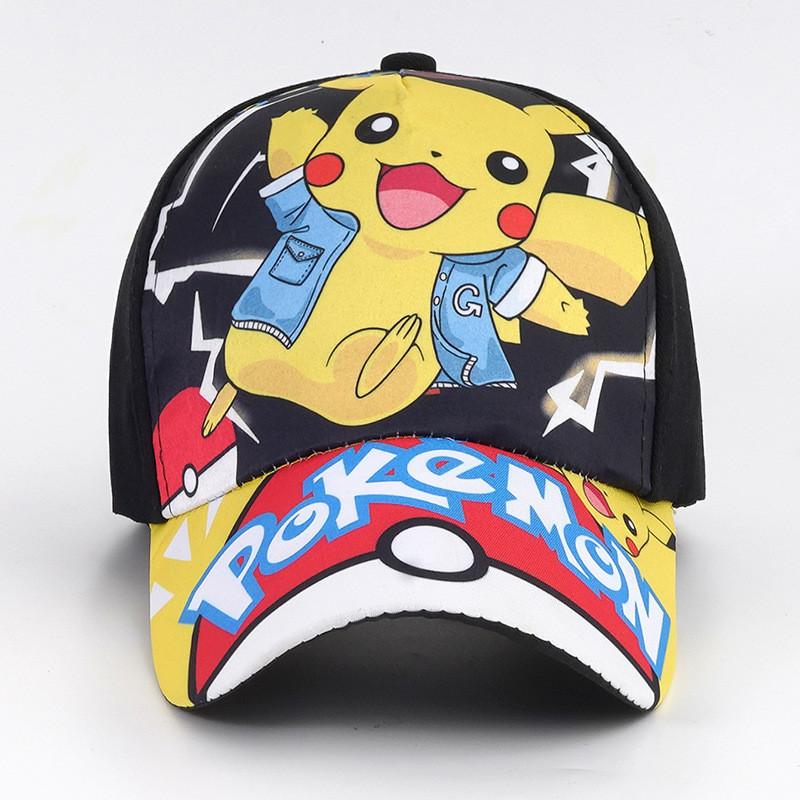 Pattern Kids Sun Protective Baseball Hat With Short Brim For Outdoor Use