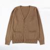Maglione Monocolore Caramella Donna Top Lavorato a Maglia Cardigan Femminile Sottile Primavera Autunno Manica Lunga Giacca per Adulti Abbigliamento Slim XS-2XL