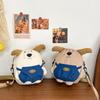 Girls Children Nylon Shoulder Dog Bag Breathable Fabric Trendy Design Cartoon