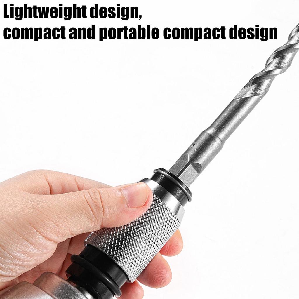 Power Rotary Hammers Adapter Tool Fast Release Converter Hammer Drill Bits For Men Women Professional Home Indoor Outdoor Repair