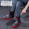 Europäischer & Amerikanischer Stil Unisex Wasserdichte High-Top Regenstiefel - Umweltfreundliche Outdoor Gummischuhe