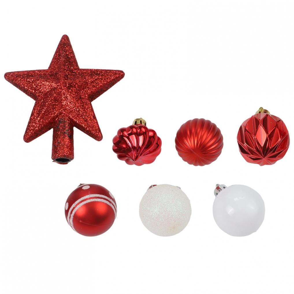 Assorted Colors And Styles Christmas Ornaments Hanging Balls Tree Decoration