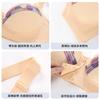 New thin cup front buckle underwear women's creative printing no steel ring adjustable shoulder strap extra large size bra