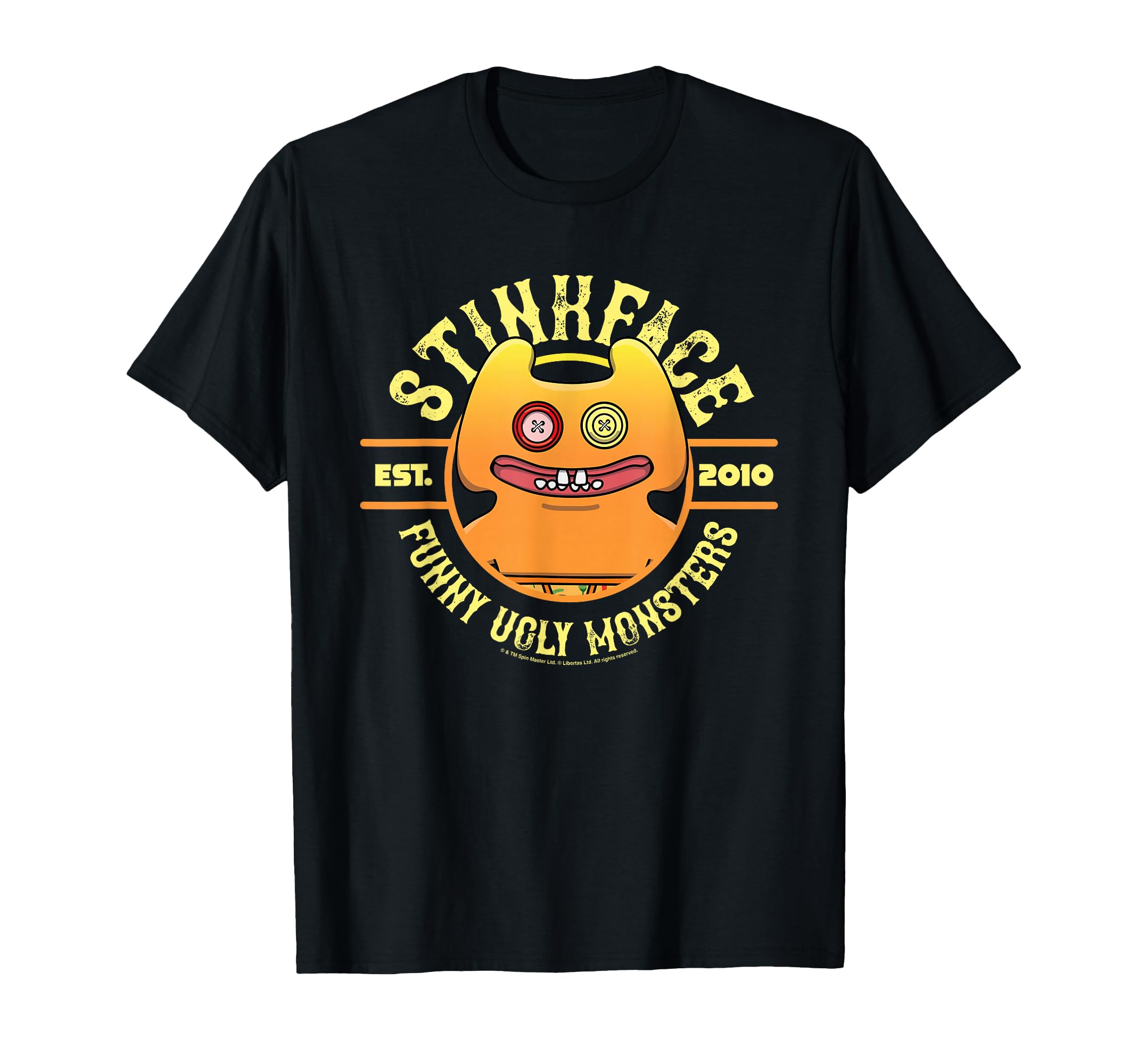 

Stinkface Ombre Budgie Fuggler Funny Ugly Monster T-Shirt чёрный