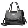 Trendy Mom Bag Perfect For Daily Use 2023 Summer Collection Medium Size Crocodile Pattern Multiple Colors