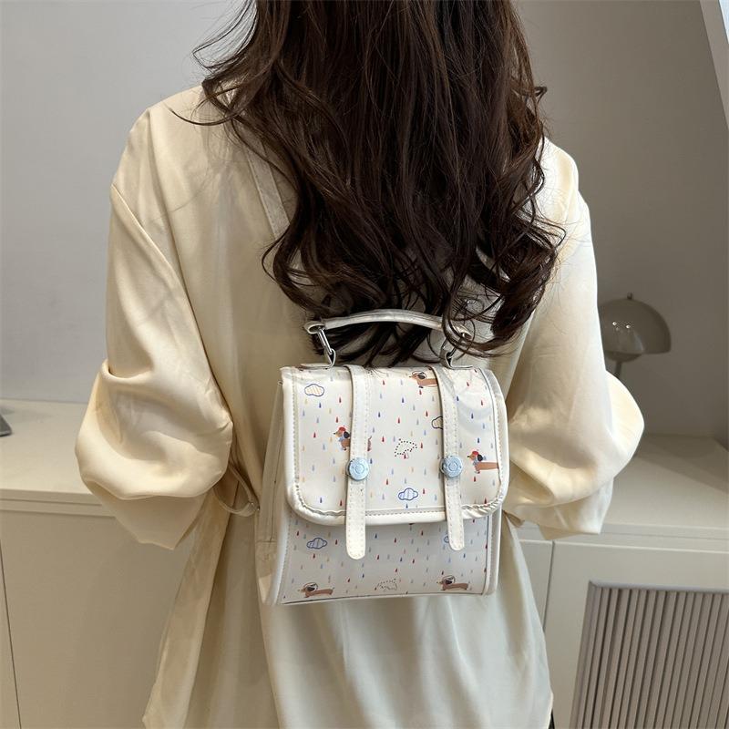 Niche women's backpack new versatile backpack mini travel schoolbag