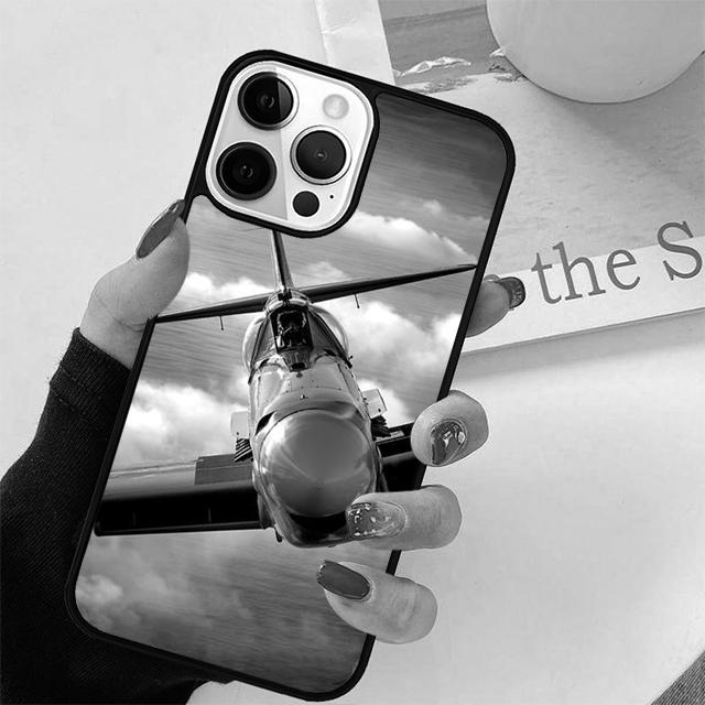 

Spitfires Military Coque Shell For iPhone 17 Air 15 16 14 13 12 Pro Max 11 Pro Max Plus Phone Case Cover iPhone 16e
