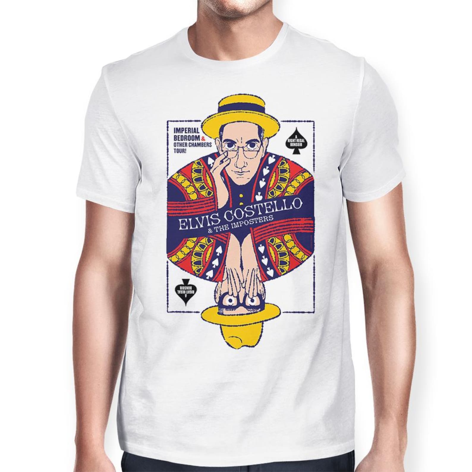 Elvis Costello & The Imposters T-Shirt, Men s and Women s Size S