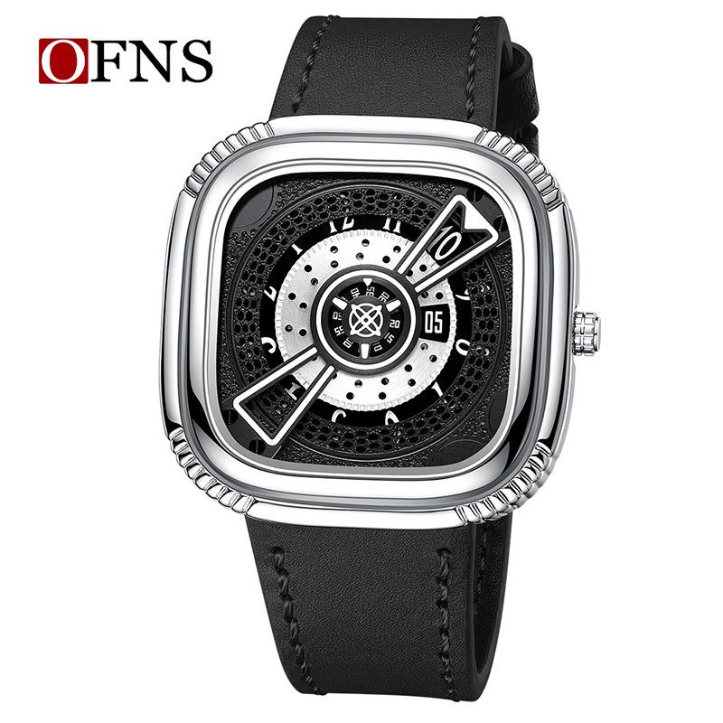 Oufanni Quartz Watch: Trendy, Simple, Waterproof, Fashionable Personality Design.