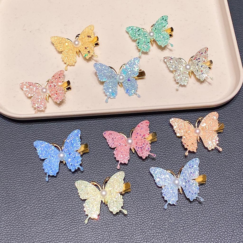 10pcs Butterfly Hair Clips for Girls Perfect Gift Ideal for School Outdoor Play Cute Hair Accessories for Kids