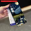 2DFlat Samsung phone case Moonlit Swan Pond with Fireflies Applicable to Galaxy S23 S24 S25ULTRA S26 A12 A14 A15 A16 A54 A55