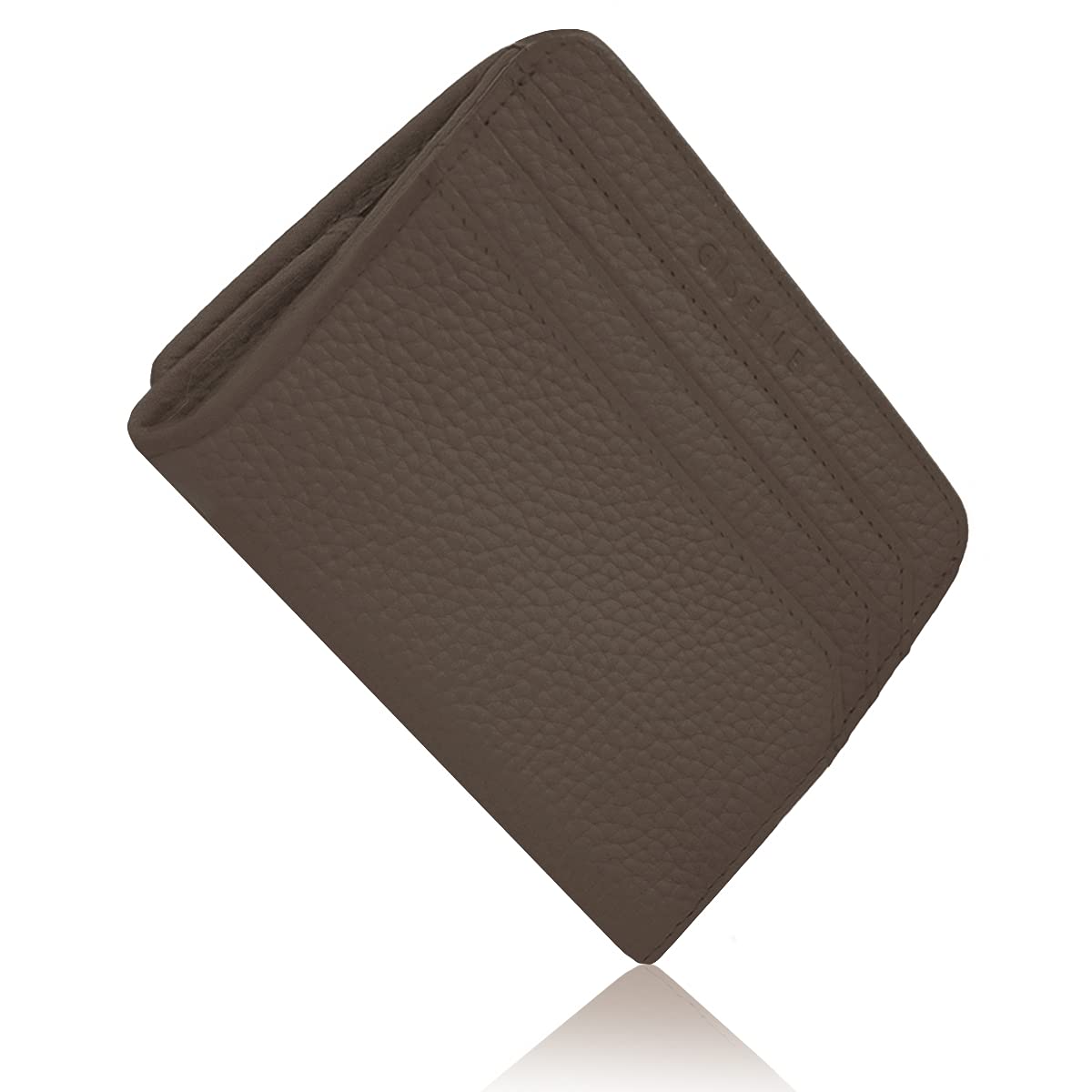 

Gisele Women s Mini Wallet, Small, Slim, Ultra-Thin, Minimalist, Compact, Cowhide Leather, Box-Shaped, Coin Purse, Card Slots, Large Capacity, Slim