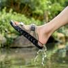 New Outdoor Casual Beach Slippers Quick Dry Wading Aqua Shoes Soft Leisure Walk Male Half Drag All-match Versatile Men Sandals