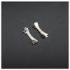 18 20 21 22 24mm Strap Metal Arc Connector  For Samsung Amazfit Xiaomi Garmin Connector Stainless Steel Smartwatch Watch Band